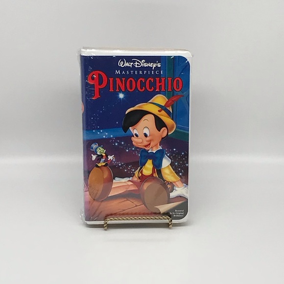 PINOCCHIO WALT DISNEY MASTERPIECE VHS - Picture 1 of 10
